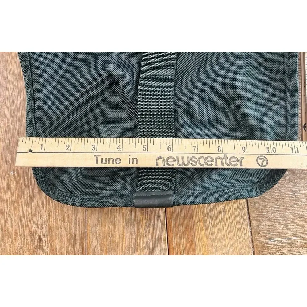 TUMI West Green Ballistic Nylon Large Duffel Travel Gym Weekender Carry On Bag
